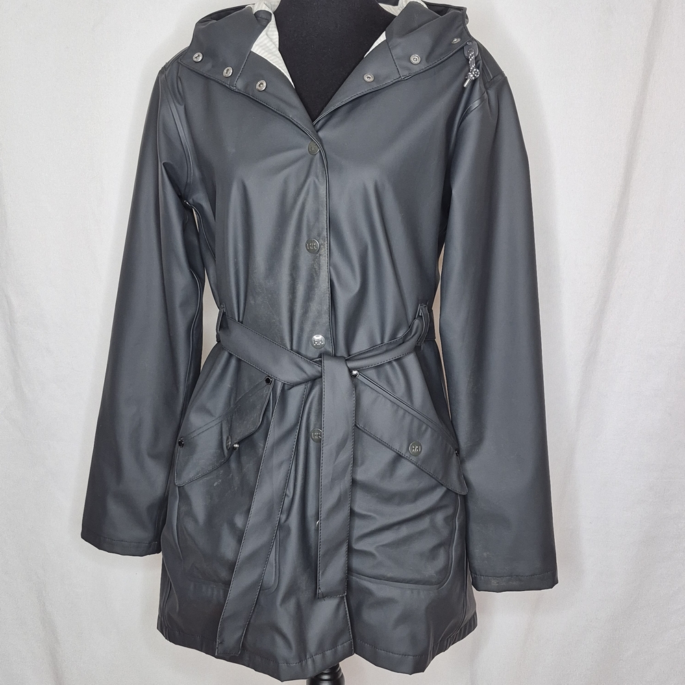 Helly Hansen Kirkwall Hooded Raincoat **Stains - Size L - Picture 3 of 16